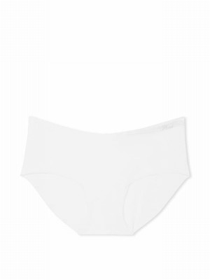 White Victoria Secret Hipster No Show Underwear | NCUKS6731