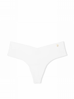 White Victoria Secret Ivory Thong Underwear | UEXNP1904