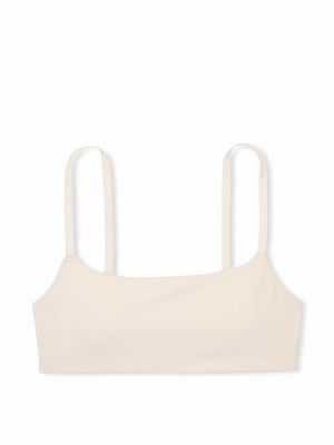 White Victoria Secret Shell Relay Sports Bra | PNIWL9547