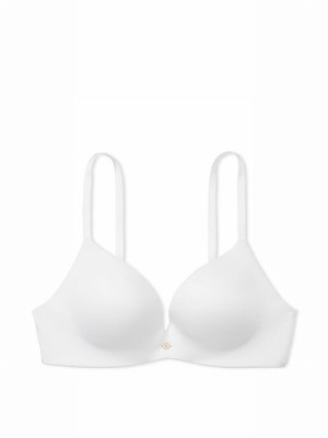 White Victoria Secret So Obsessed Non WiPush Up Bras | BFYQI3951