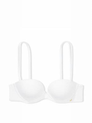 White Victoria Secret Strapless Multiway Bras | COWJN7261
