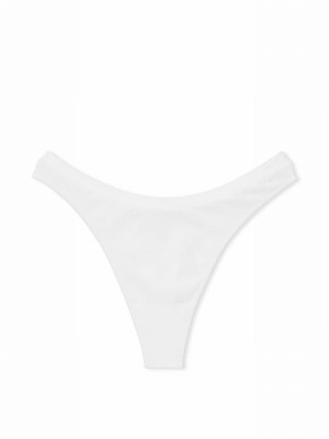 White Victoria Secret Thong Underwear | JVSZE8507