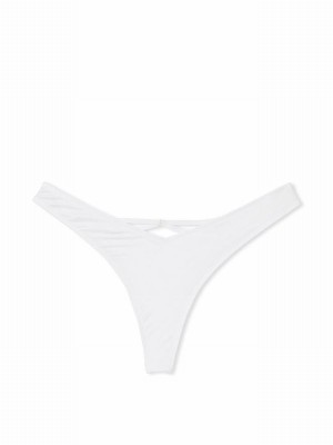 White Victoria Secret Thong Underwear | KPCYQ7062