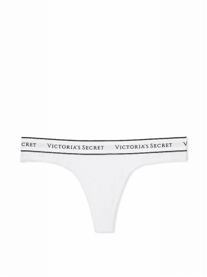 White Victoria Secret Thong Underwear | MLCUO6513