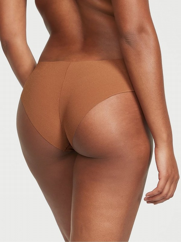 Beige Victoria Secret Caramel Nude Cheeky Underwear | CFKBP5213