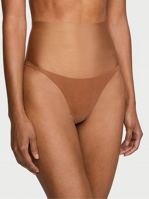 Beige Victoria Secret Caramel Nude Shaping Underwear | XDNZO5671