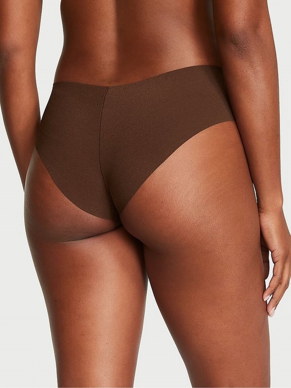 Beige Victoria Secret Ganache Nude Cheeky Underwear | KFWYU8320