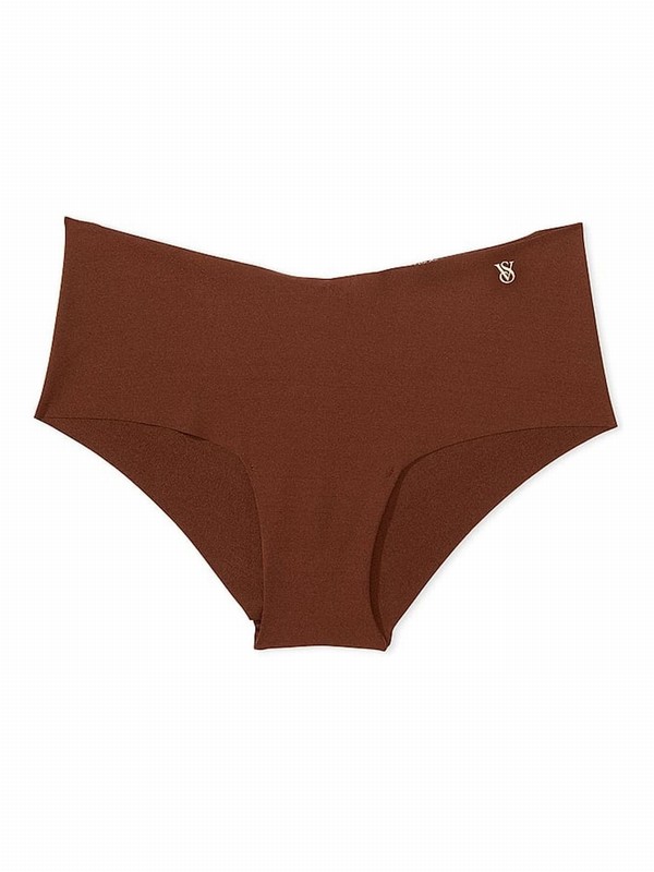 Beige Victoria Secret Ganache Nude Cheeky Underwear | KFWYU8320