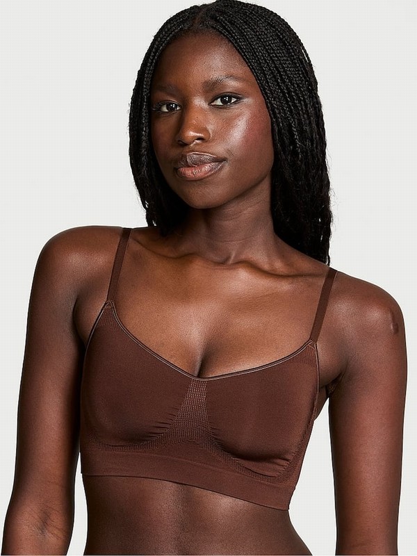 Beige Victoria Secret Ganache Nude Seamless Shaping™lette Lingerie | IQJSO4387