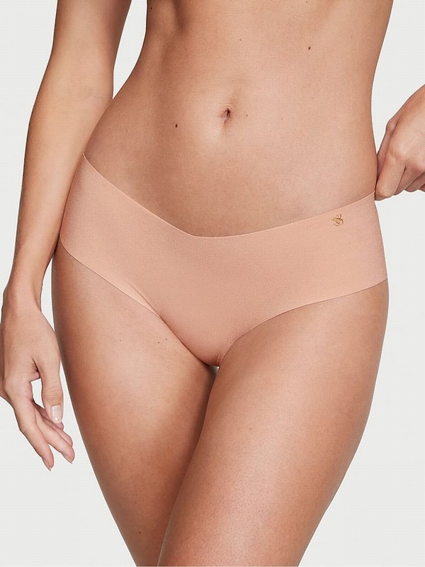 Beige Victoria Secret Macaron Nude Cheeky Underwear | DLGAM4931