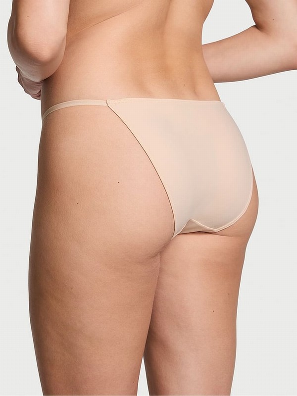 Beige Victoria Secret Marzipan Nude Bikini Underwear | MDKVJ0689