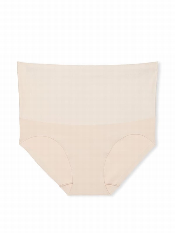 Beige Victoria Secret Marzipan Nude Brief Shaping Underwear | FRVKE1875