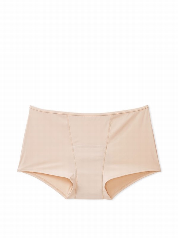 Beige Victoria Secret Marzipan Nude Period Underwear | UDQAX4895