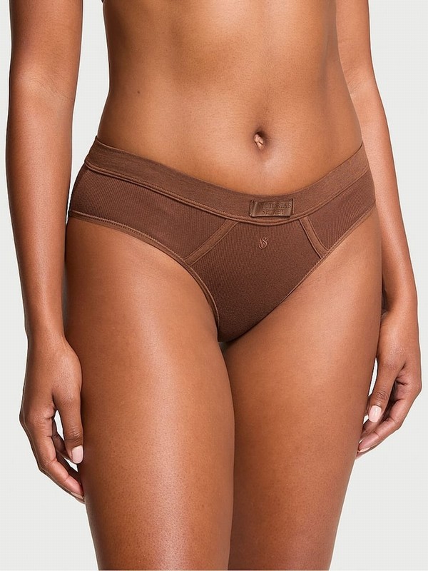 Beige Victoria Secret Mousse Nude Hipster Underwear | QASDF9163