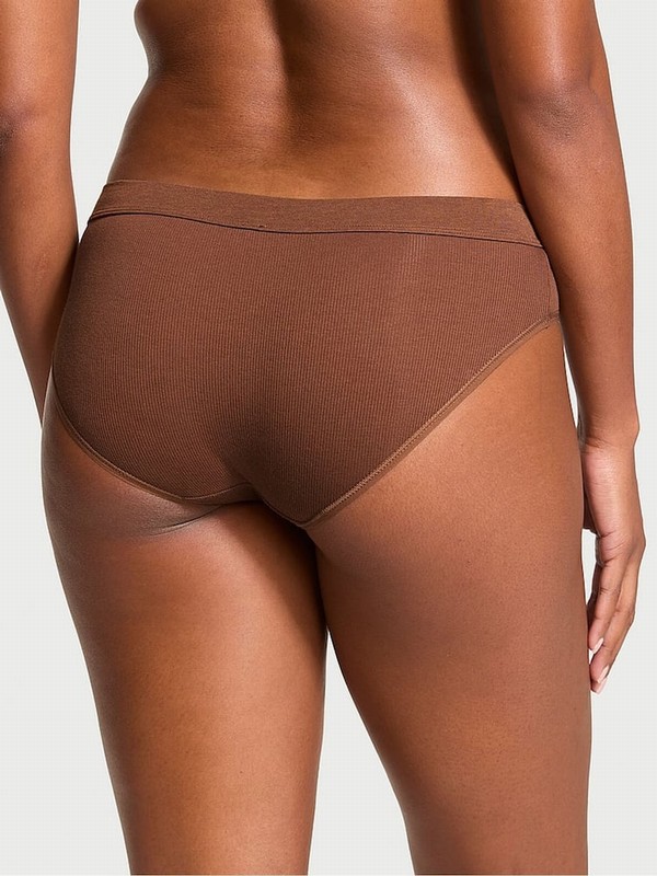 Beige Victoria Secret Mousse Nude Hipster Underwear | QASDF9163