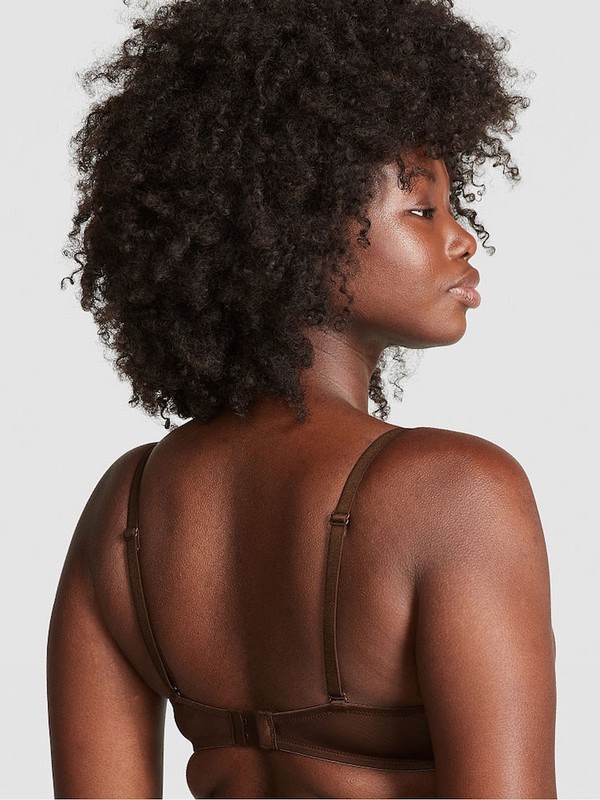 Beige Victoria Secret Nude Ganache T Shirt Bras | XNZPI5736