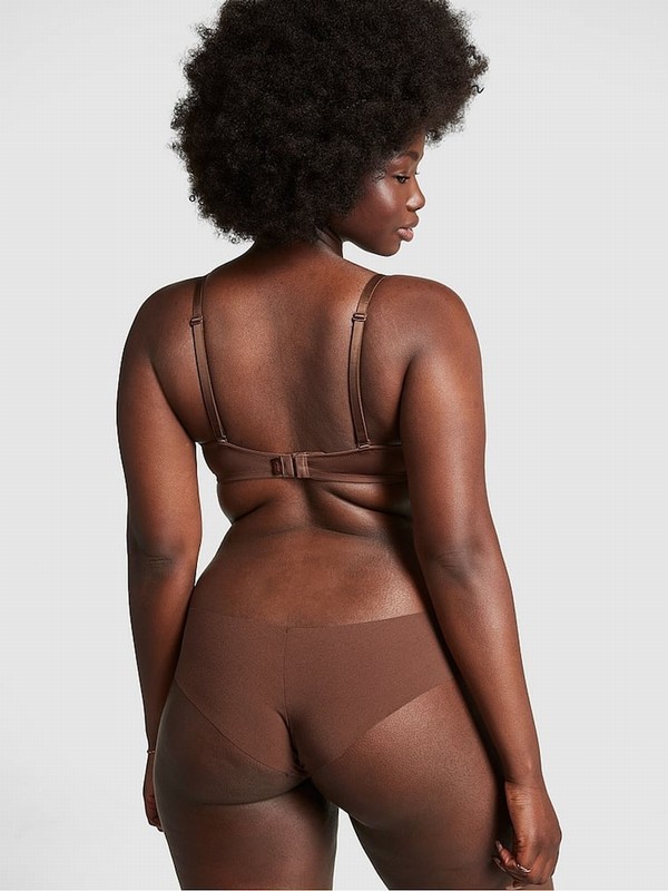 Beige Victoria Secret Nude Mousse Lightly Lined Bras | UXFJH3210