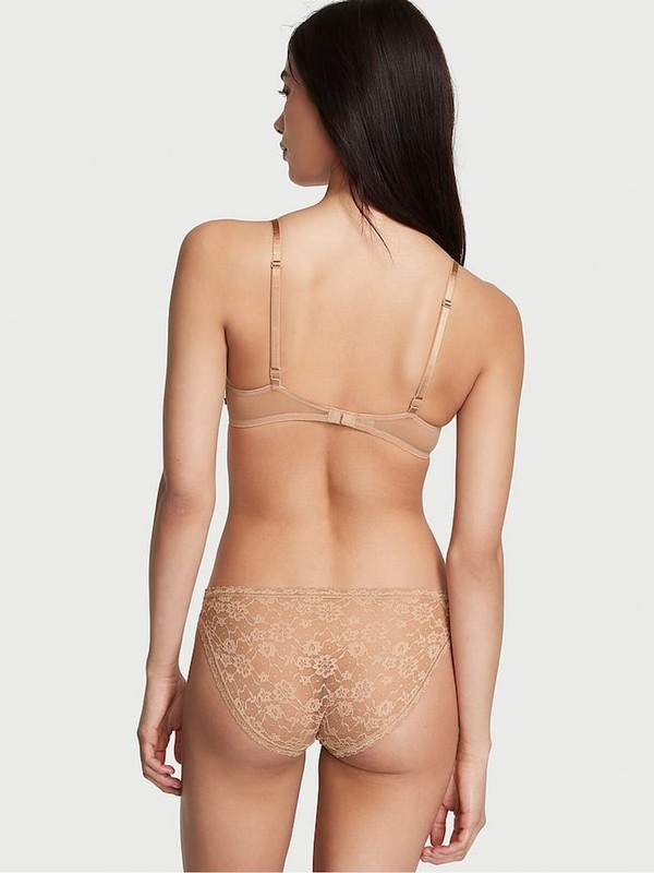Beige Victoria Secret Praline Nude Bikini Underwear | TOQKL0169