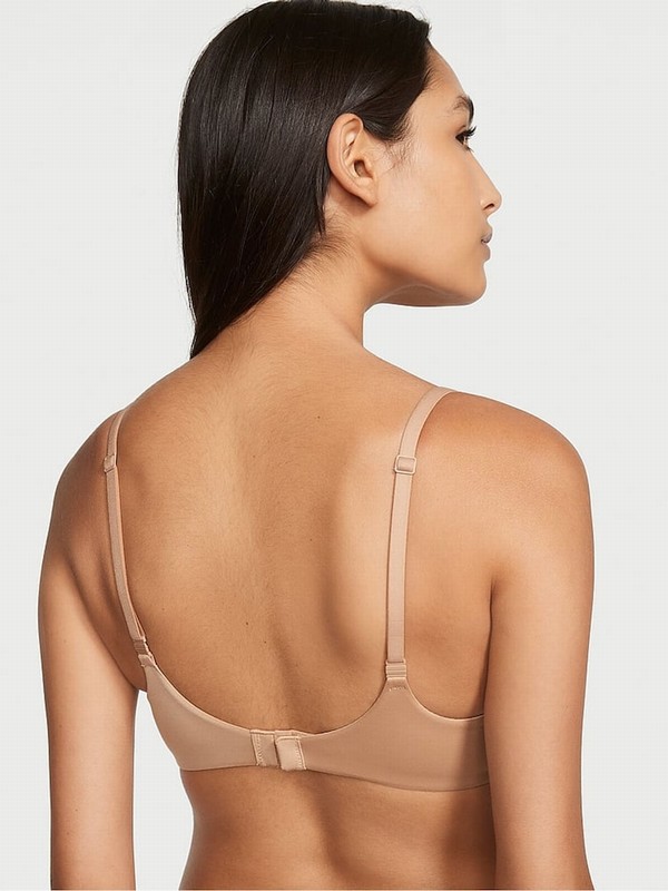 Beige Victoria Secret Praline Nude Demi Bras | ANSIX3486