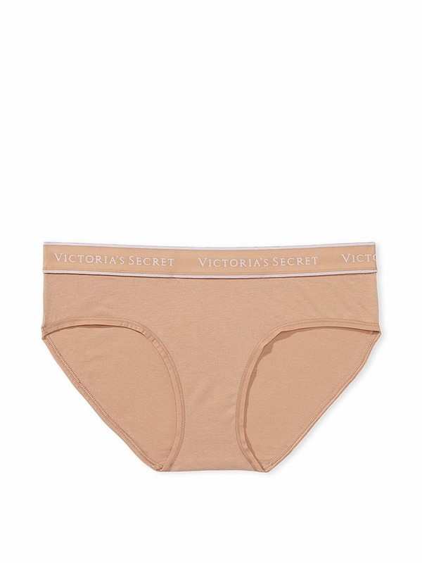 Beige Victoria Secret Praline Nude Hipster Underwear | BPSLW0914