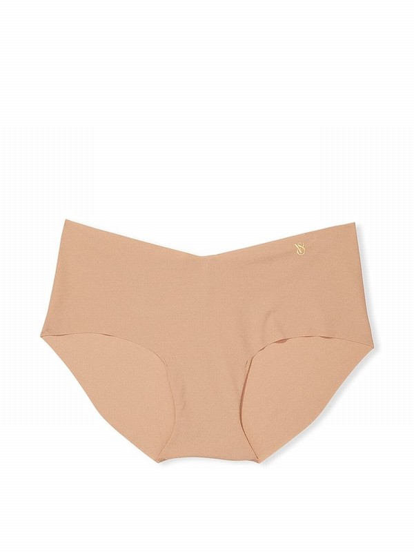 Beige Victoria Secret Praline Nude Hipster Underwear | BHNRX8507