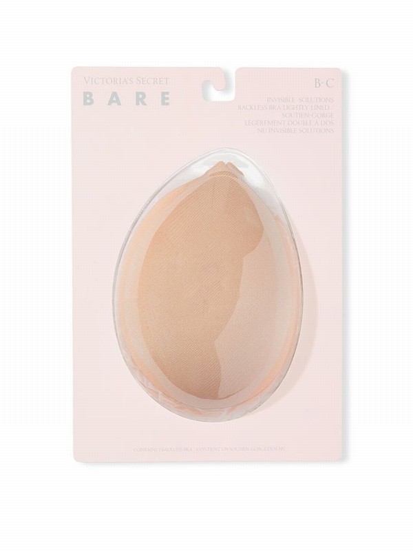 Beige Victoria Secret Praline Nude Stick On Bras | DUXAR7594