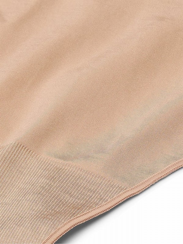 Beige Victoria Secret Praline Nude Thong Seamless Shaping™ High Waist Underwear | IDPNM4951