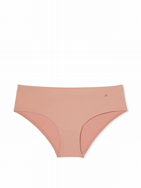 Beige Victoria Secret Sweet Nougat Nude Smooth Hipster Underwear | XCLUI1369