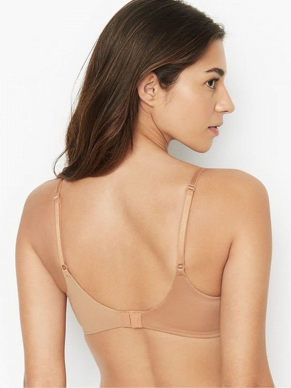 Beige Victoria Secret Sweet Praline Nude Obsessed Push Up Bras | VYRTA7038