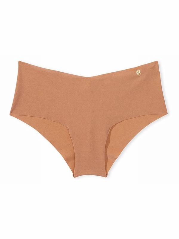 Beige Victoria Secret Toffee Nude Cheeky Underwear | LQIWM9134