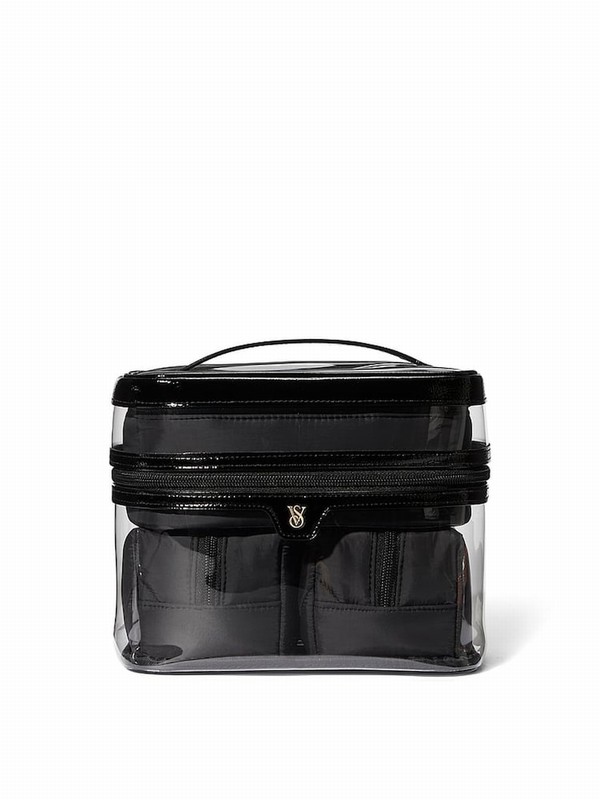 Black Victoria Secret 4 in 1 Makeup Bag | KRWFZ5968
