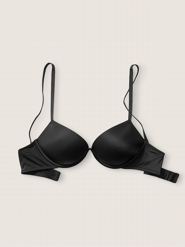 Black Victoria Secret Add 2 Cups Smooth Push Up Bras | HRMGB2871