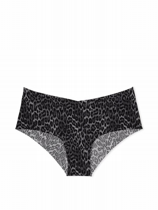 Black Victoria Secret Basic Animal Instincts Cheeky Underwear | FDJCX2180