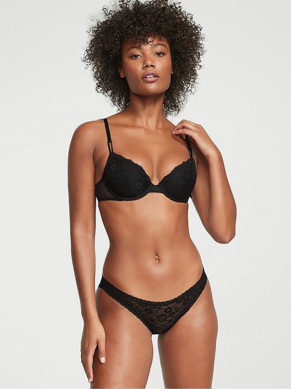 Black Victoria Secret Bikini Underwear | NGIHV2157