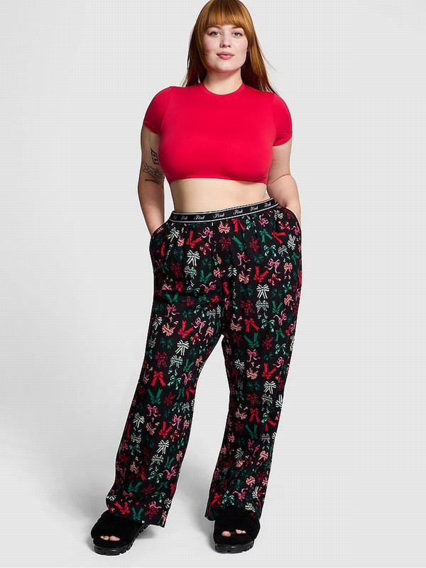 Black Victoria Secret Bow Nightwear | QBLWF9148