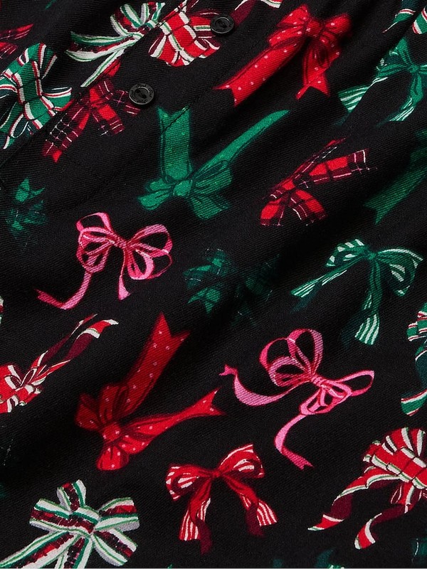 Black Victoria Secret Bow Nightwear | QBLWF9148