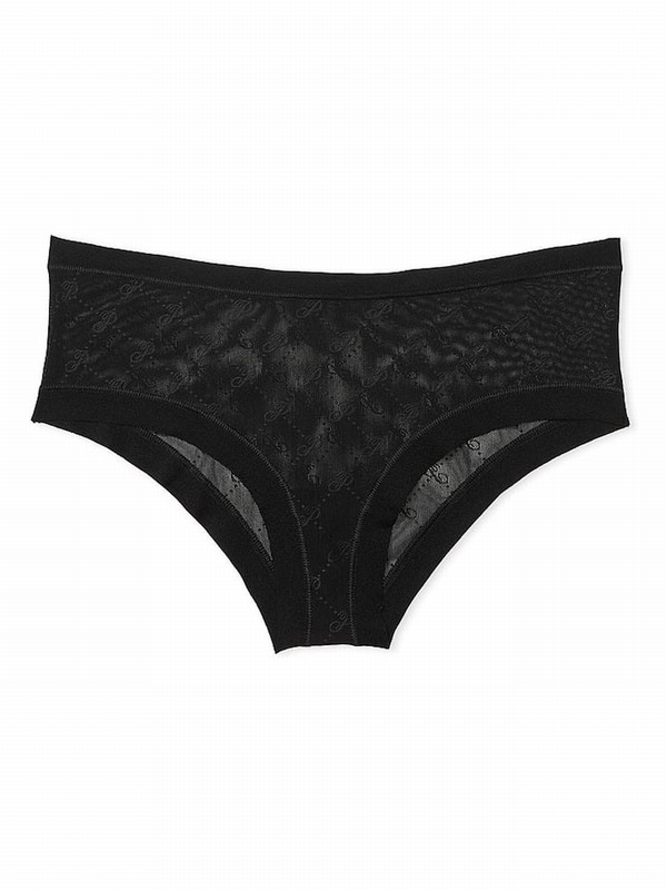 Black Victoria Secret Cheeky No Show Underwear | QDCFZ0746