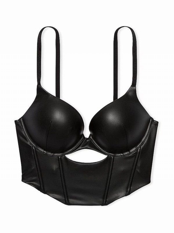 Black Victoria Secret Corset Add 2 Cups Bombshell Corset Top. Lingerie | TGJKI1450