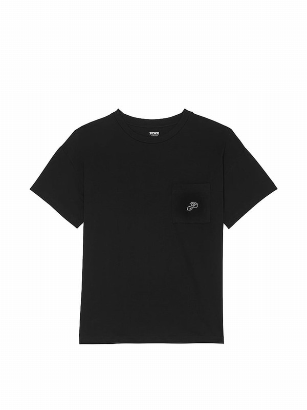 Black Victoria Secret Diamante Cotton Nightwear | JPEGO1682