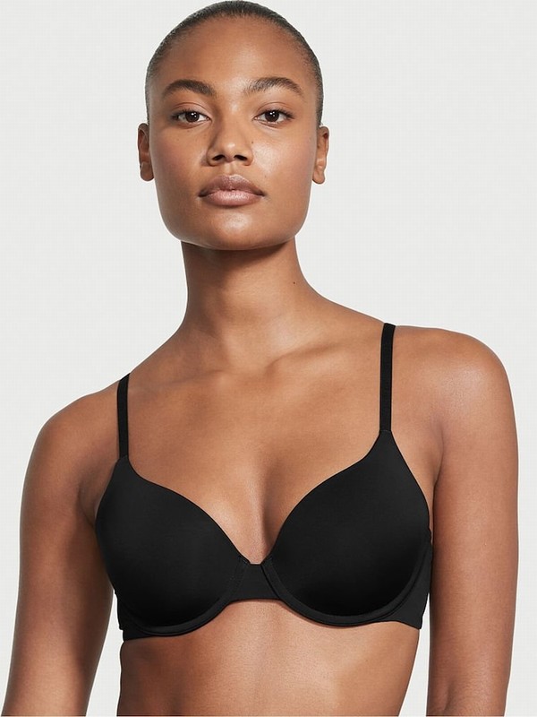 Black Victoria Secret Full Cup Lightly Lined Bras | HMOSU3692