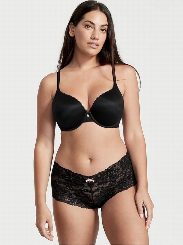 Black Victoria Secret Fuller Cup Bras | YGFAT3056