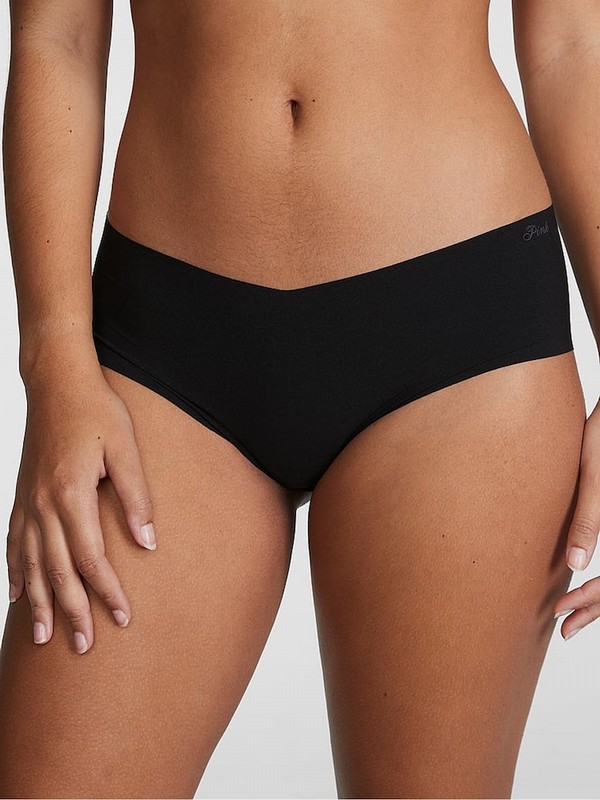 Black Victoria Secret Hipster No Show Underwear | BHAUK7169