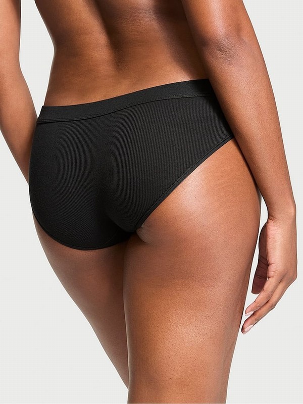 Black Victoria Secret Hipster Underwear | ZRYUA9814