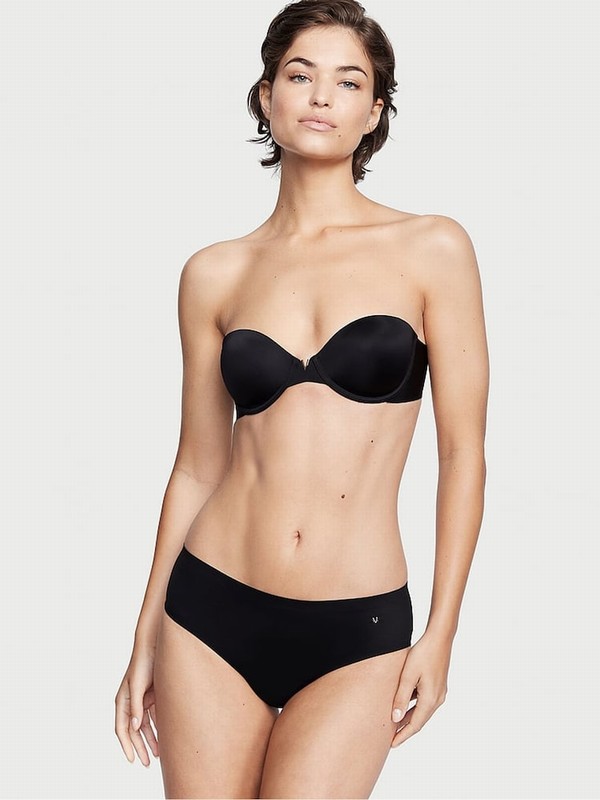 Black Victoria Secret Hipster Underwear | HPWZK7892