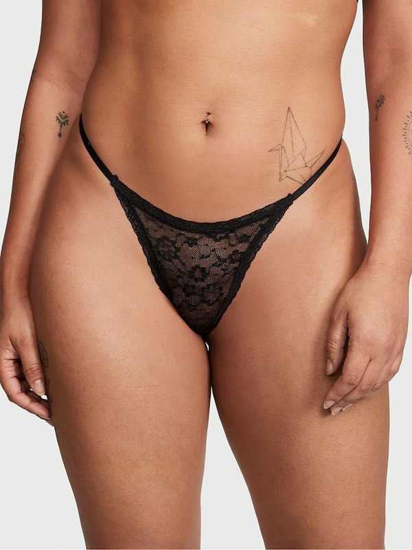 Black Victoria Secret Knickers Underwear | DZVTH3069