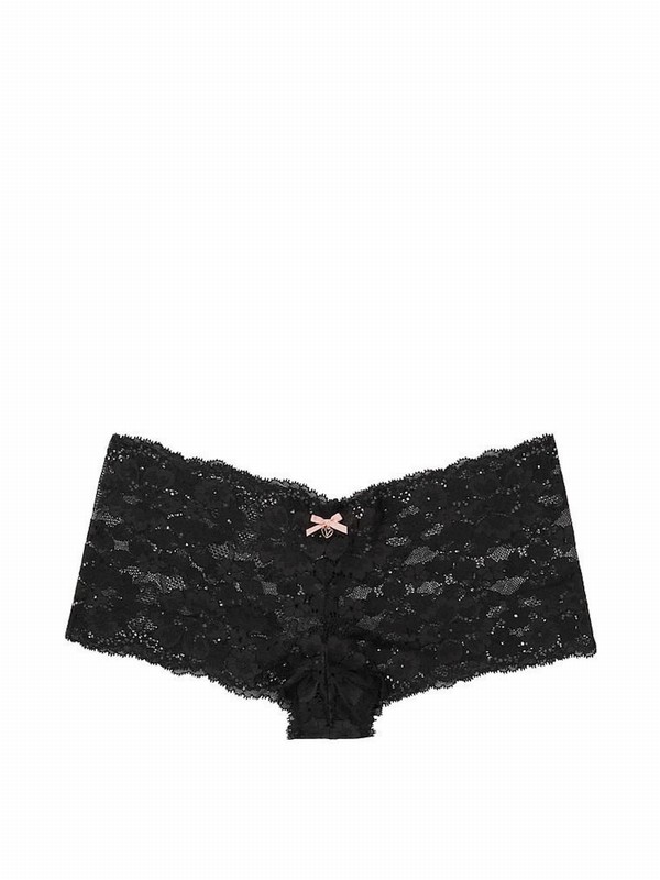 Black Victoria Secret Lace Underwear | CZTJY4806