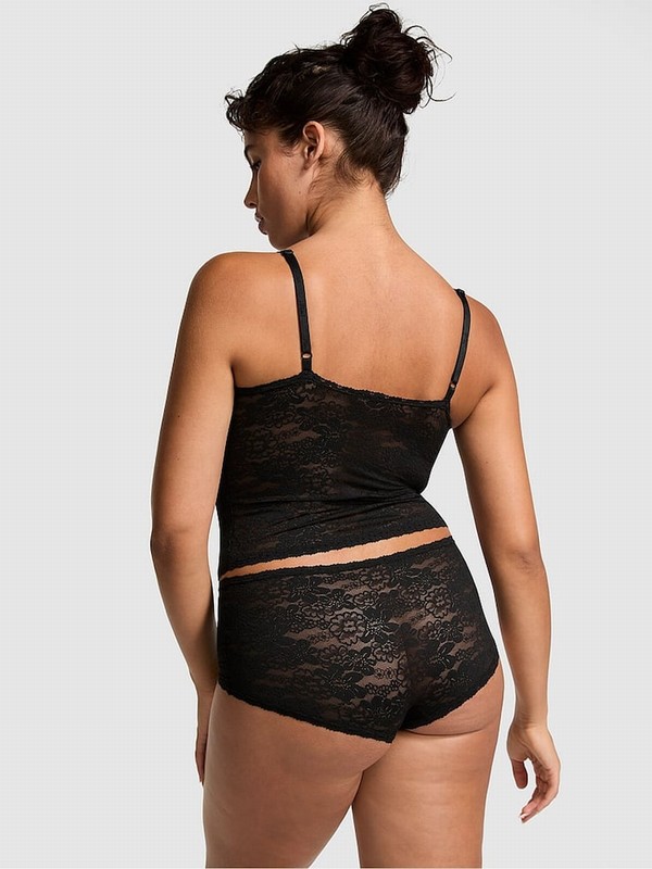 Black Victoria Secret Lace & Knicker Nightwear | IUFWV1482
