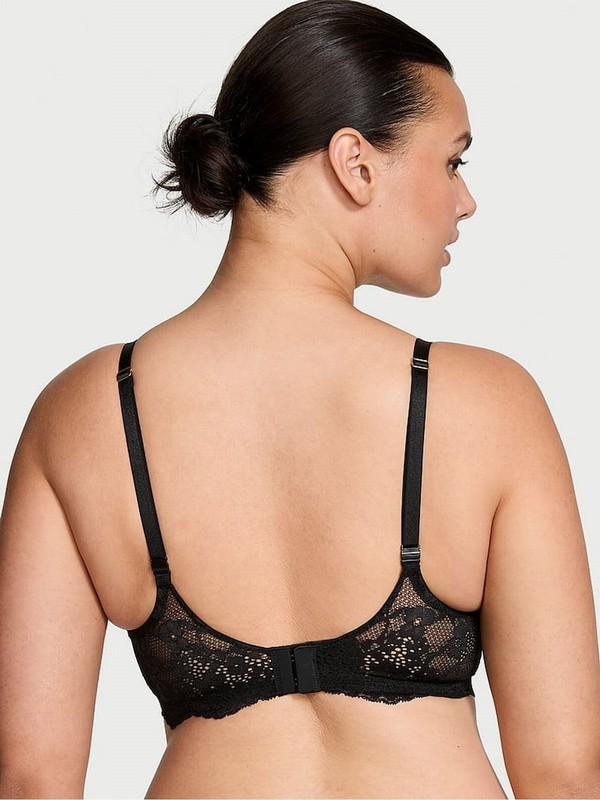 Black Victoria Secret Lightly Lined Demi Bras | EDJWV2385