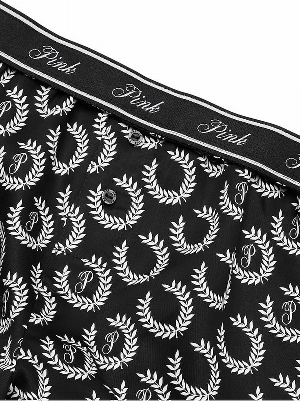 Black Victoria Secret Logo TENCEL™ Nightwear | FZHGX7248