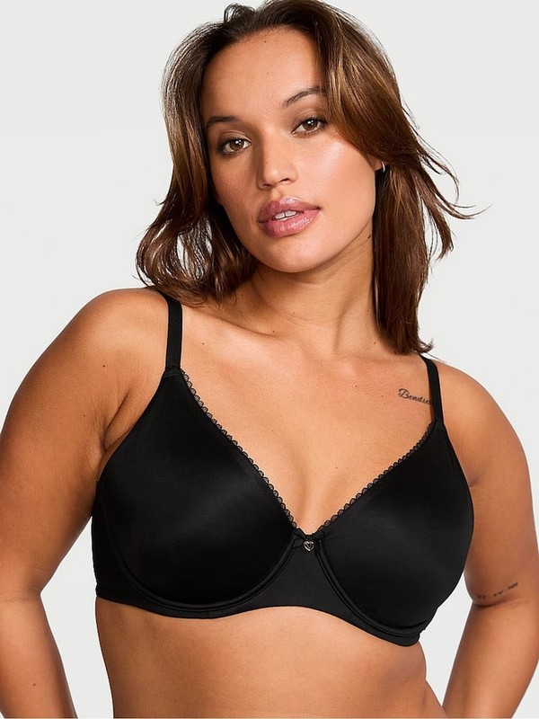 Black Victoria Secret Minimiser Invisible Lift Minimiser Bras | HWBAT7018